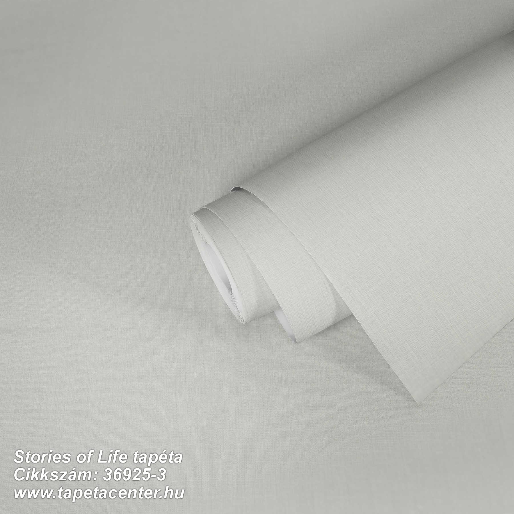 Egyszínű,textil hatású,fehér,szürke,illesztés mentes,súrolható,vlies tapéta 